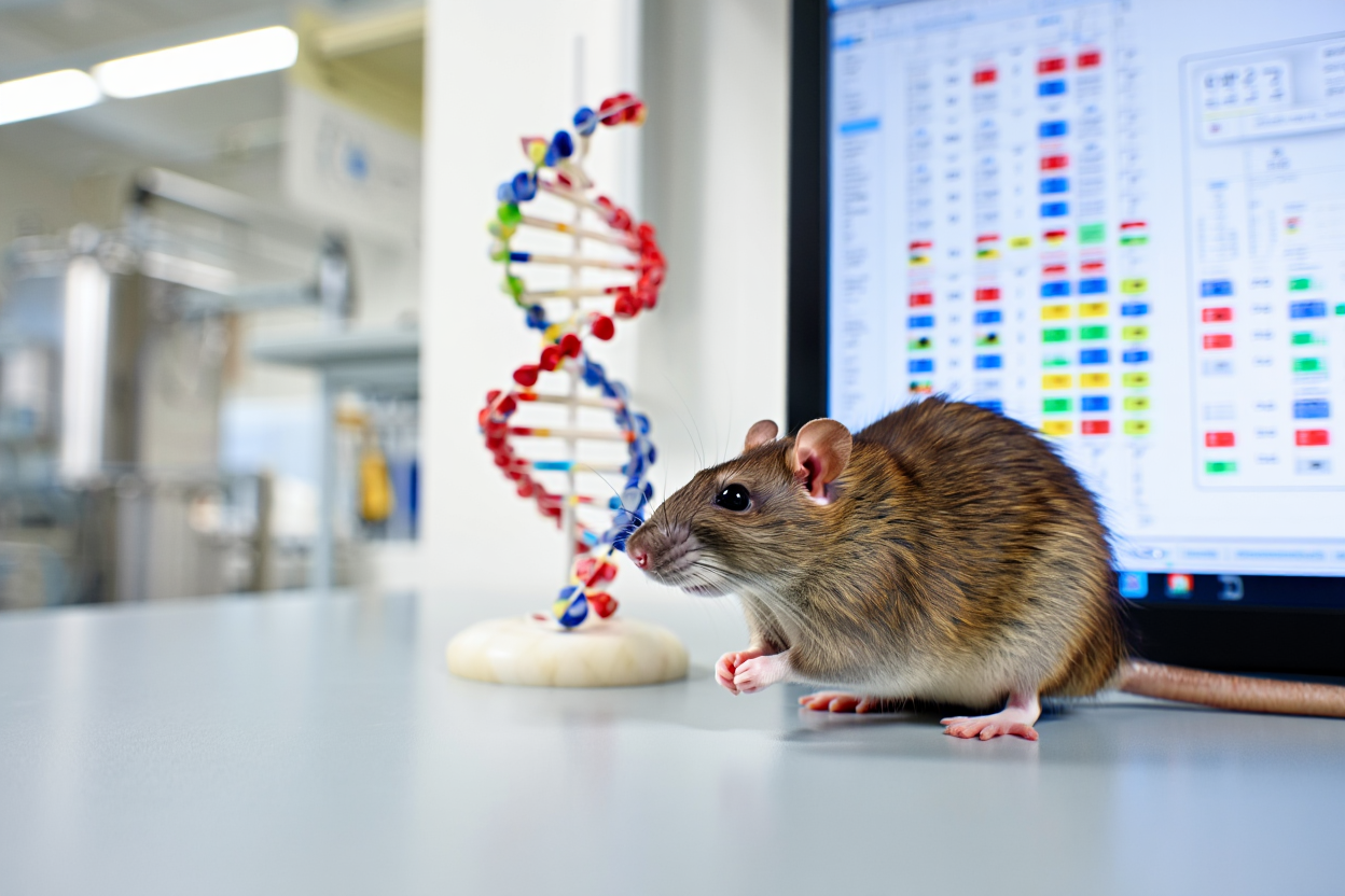 Rat et recherche génétique sur la résistance