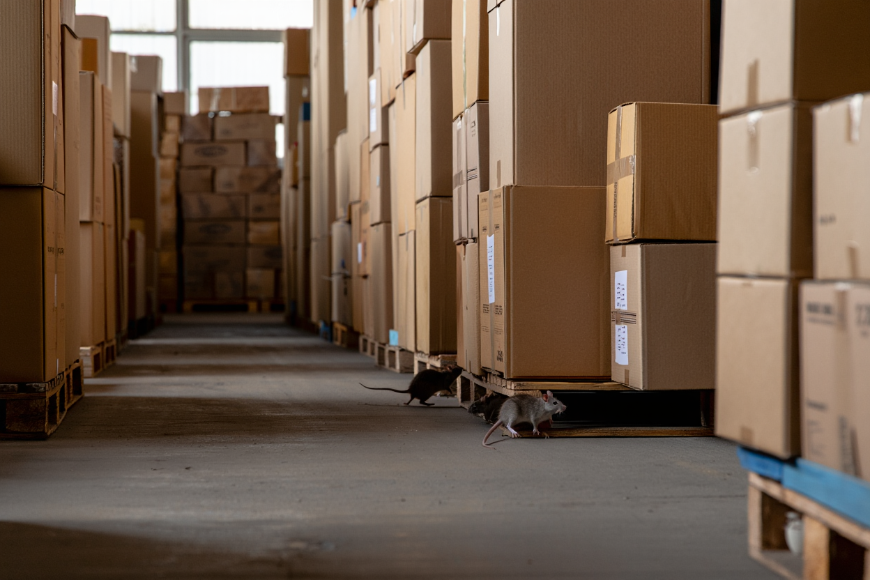 Mauvais placement des appâts antirongeurs